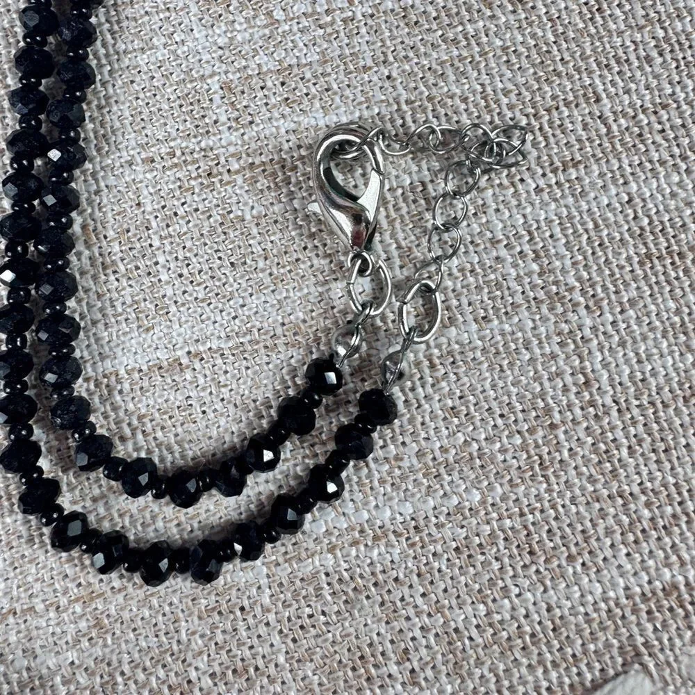 Zara Black Onyx Pendant Necklace
